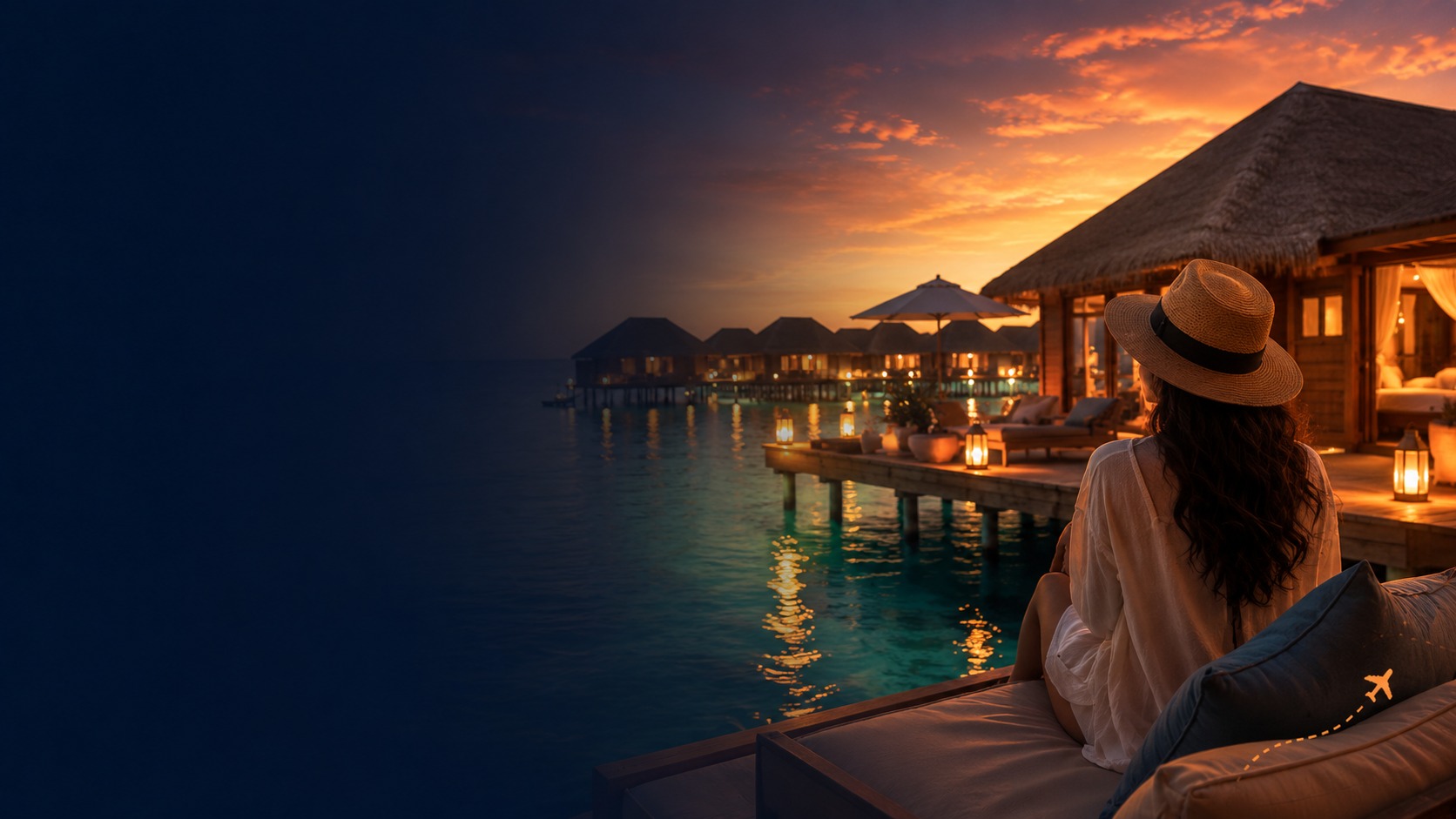 Hotel themed travel visual
